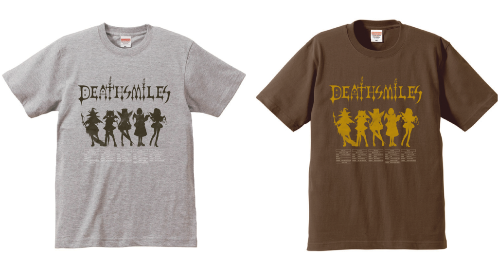 VIDEO GAME TOKYOでデススマイルズと虫姫さまのTシャツが販売中 